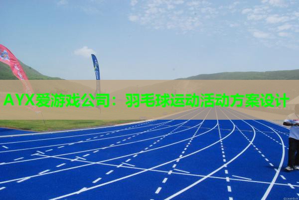 AYX爱游戏公司：羽毛球运动活动方案设计