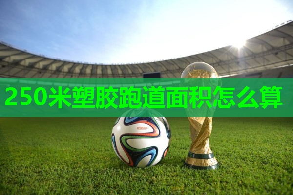 250米塑胶跑道面积怎么算