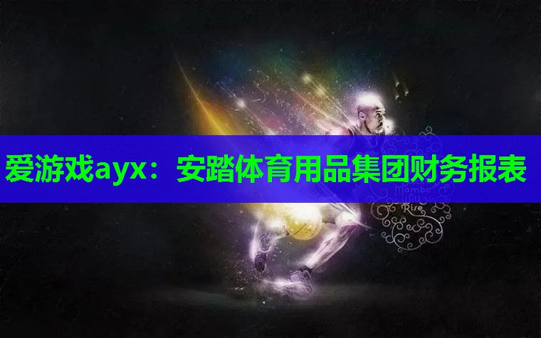 安踏体育用品集团财务报表 安踏体育用品集团财务报表